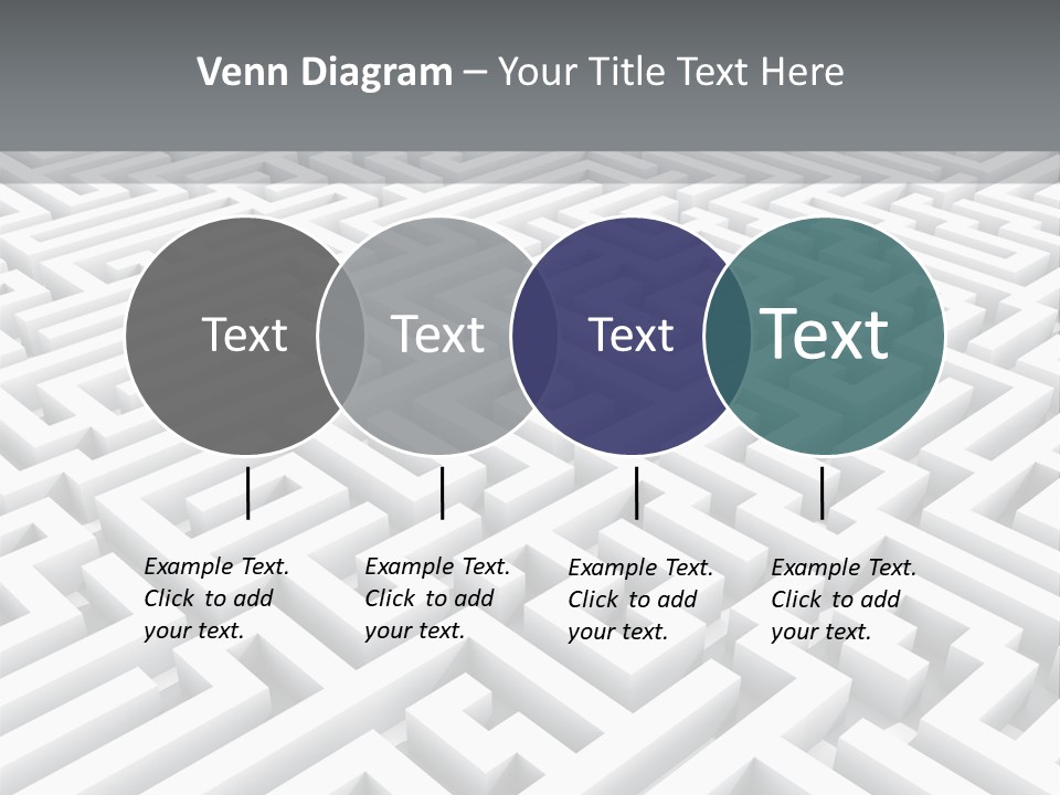 Confusing Wall Render PowerPoint Template