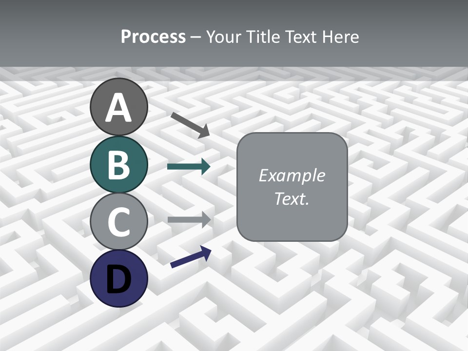 Confusing Wall Render PowerPoint Template