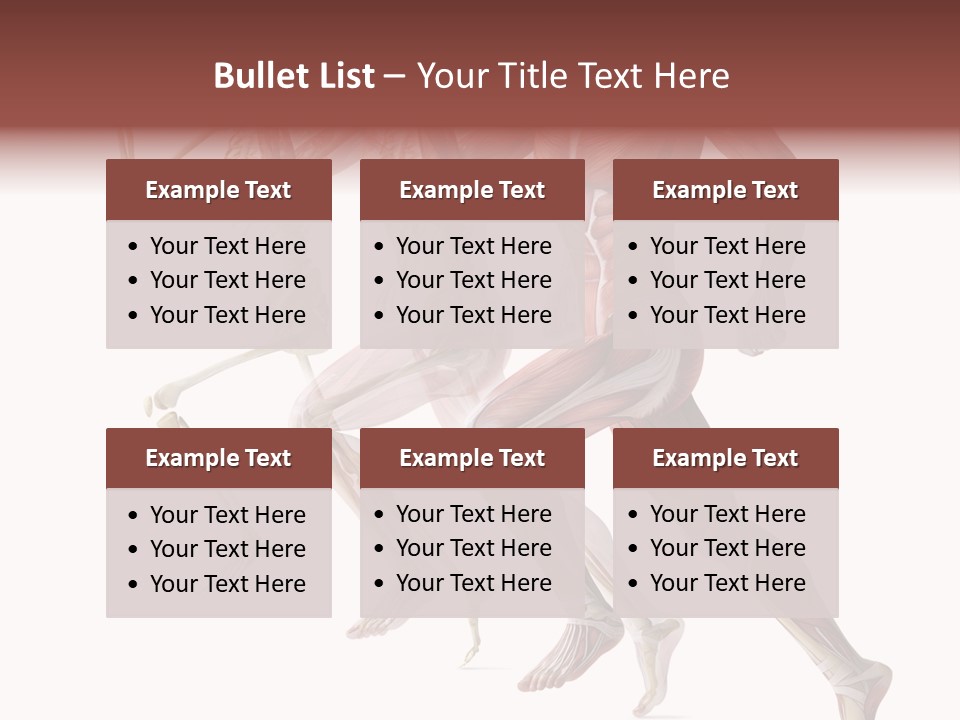 Structure System Posture PowerPoint Template