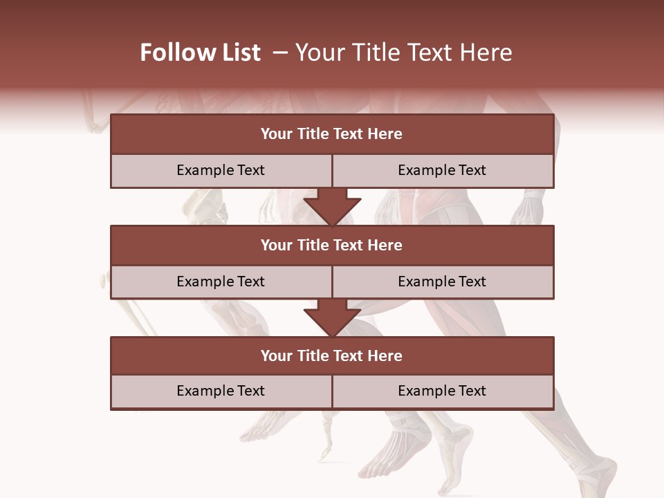 Structure System Posture PowerPoint Template