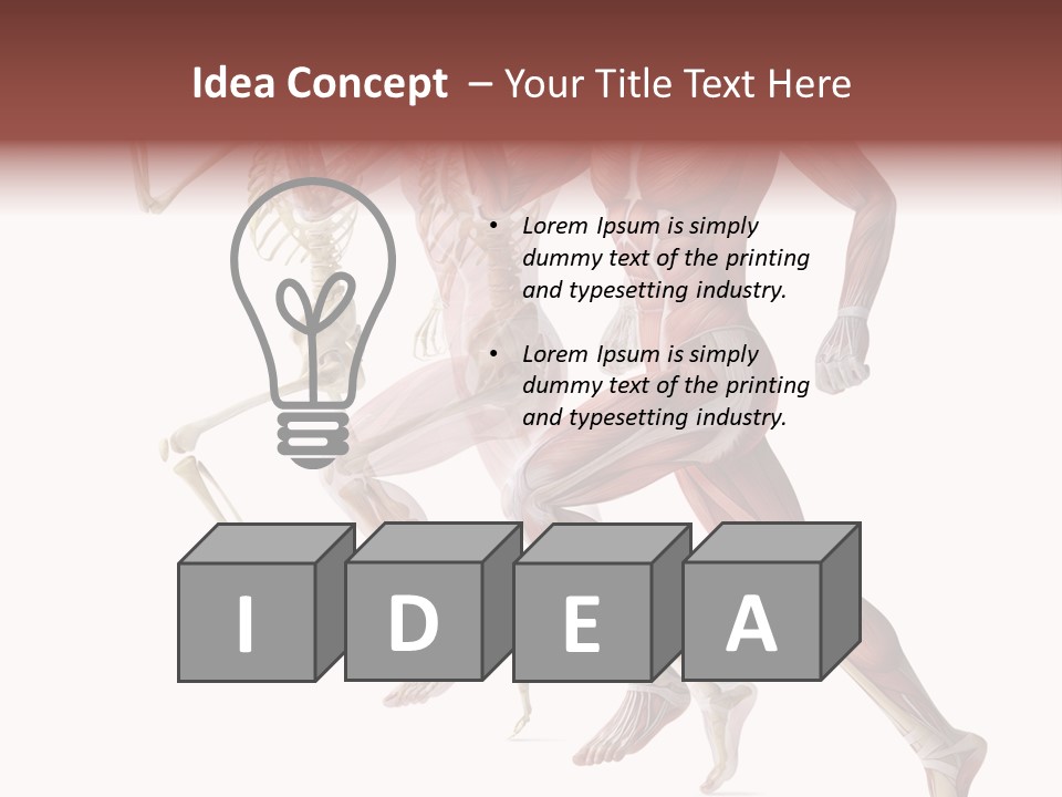 Structure System Posture PowerPoint Template