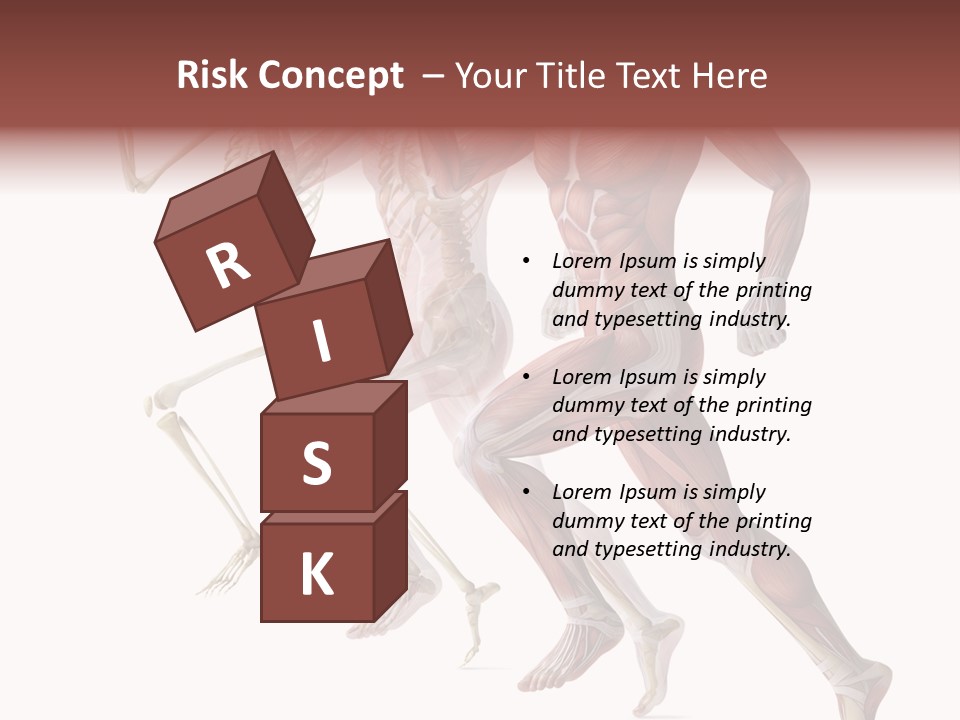 Structure System Posture PowerPoint Template