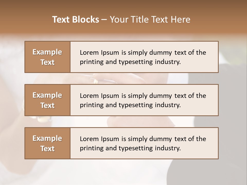 White Pair Diamond PowerPoint Template