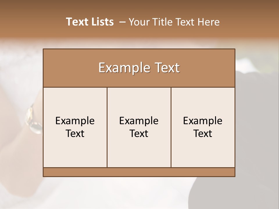 White Pair Diamond PowerPoint Template