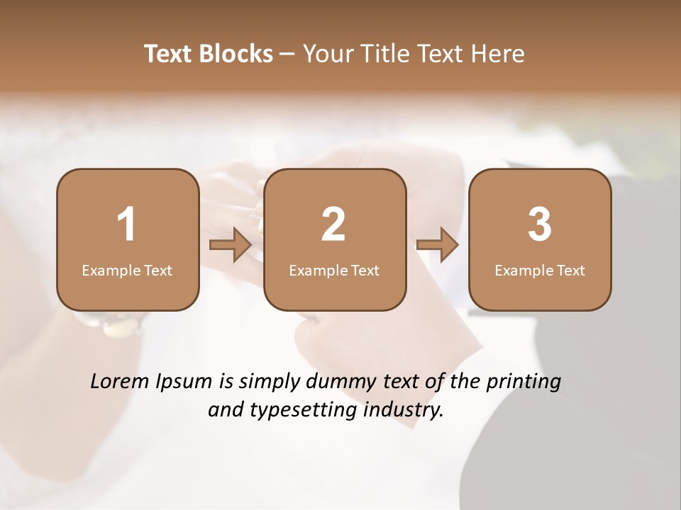 White Pair Diamond PowerPoint Template