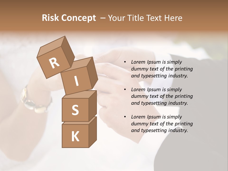 White Pair Diamond PowerPoint Template