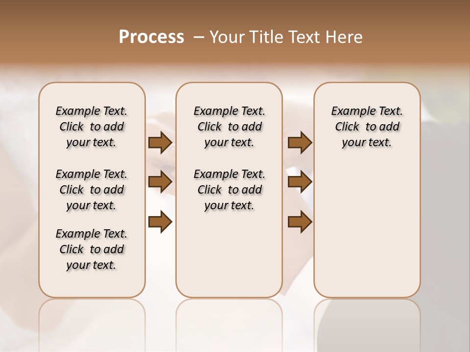 White Pair Diamond PowerPoint Template