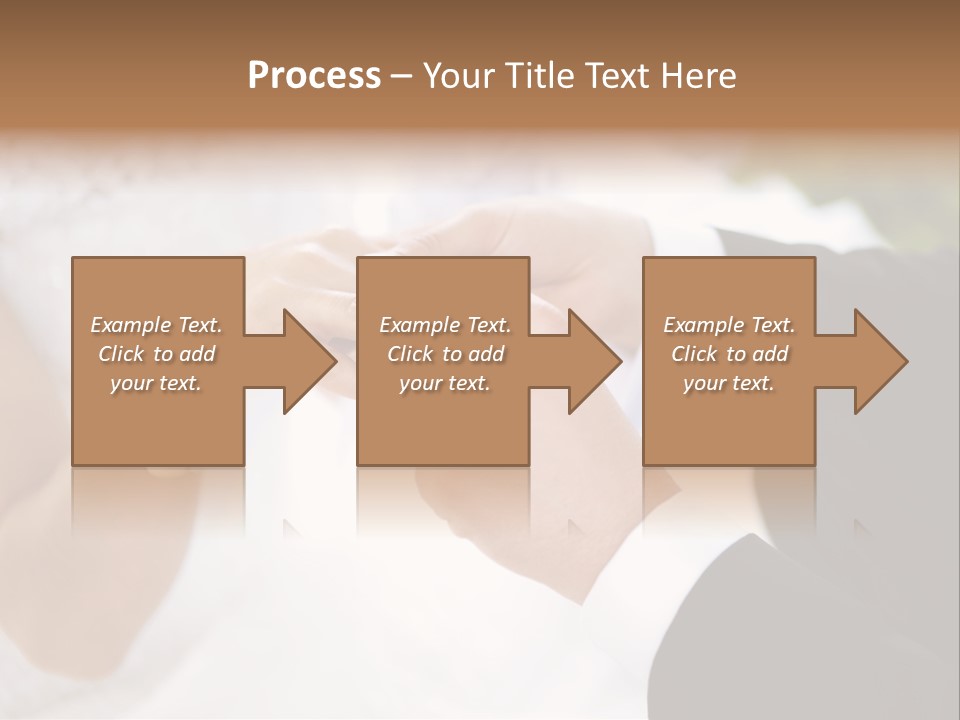White Pair Diamond PowerPoint Template