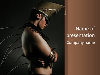 Wall Geek Steampunk PowerPoint Template