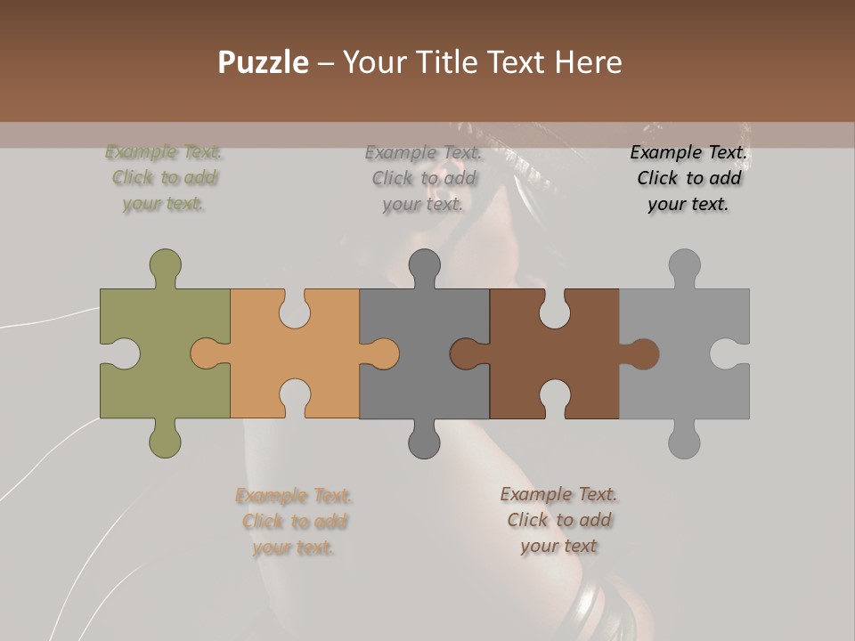 Wall Geek Steampunk PowerPoint Template