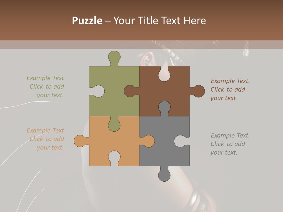 Wall Geek Steampunk PowerPoint Template