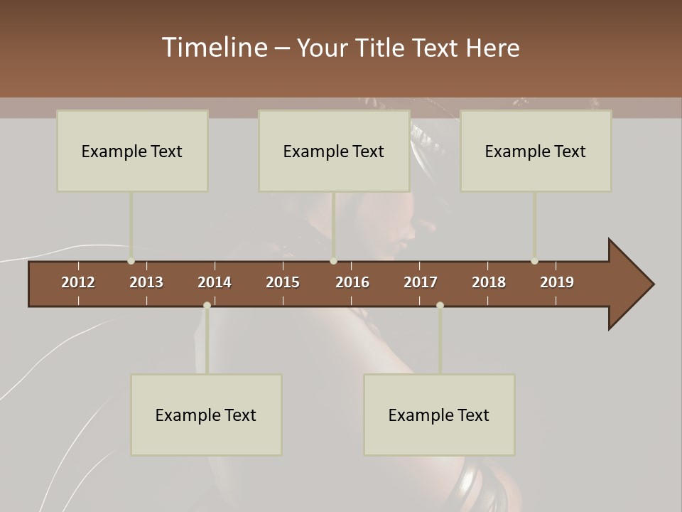 Wall Geek Steampunk PowerPoint Template