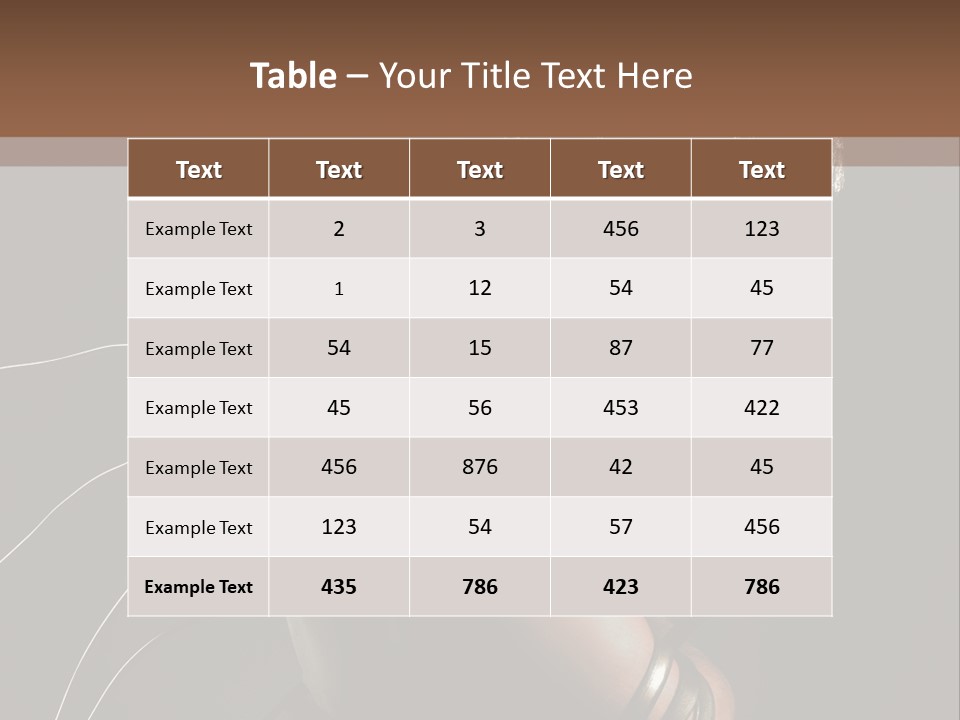 Wall Geek Steampunk PowerPoint Template