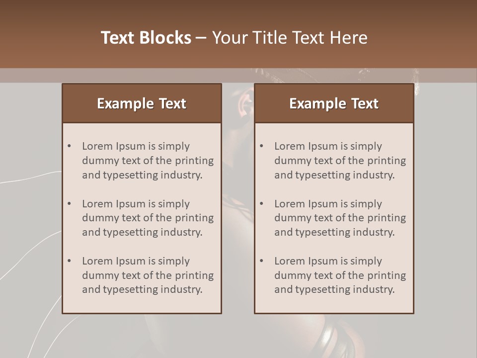 Wall Geek Steampunk PowerPoint Template