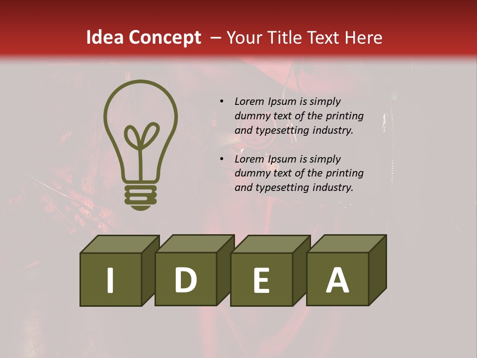 Hat His Boots Fashion PowerPoint Template