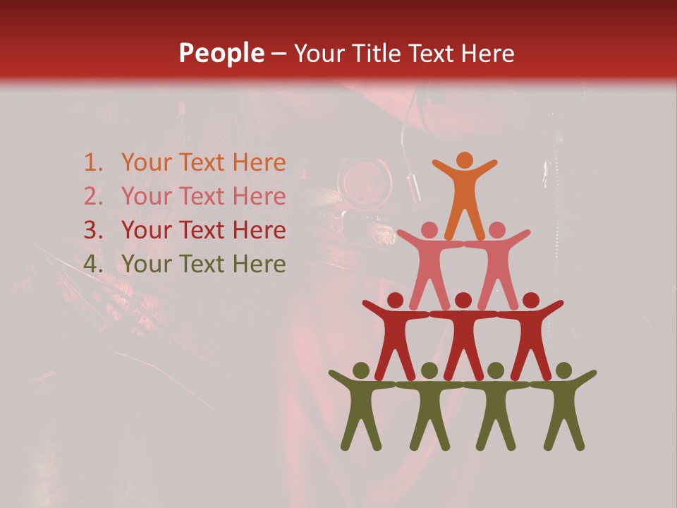 Hat His Boots Fashion PowerPoint Template