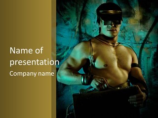 Cyberpunk Style Alternative PowerPoint Template