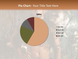 Sexy Halloween Person PowerPoint Template