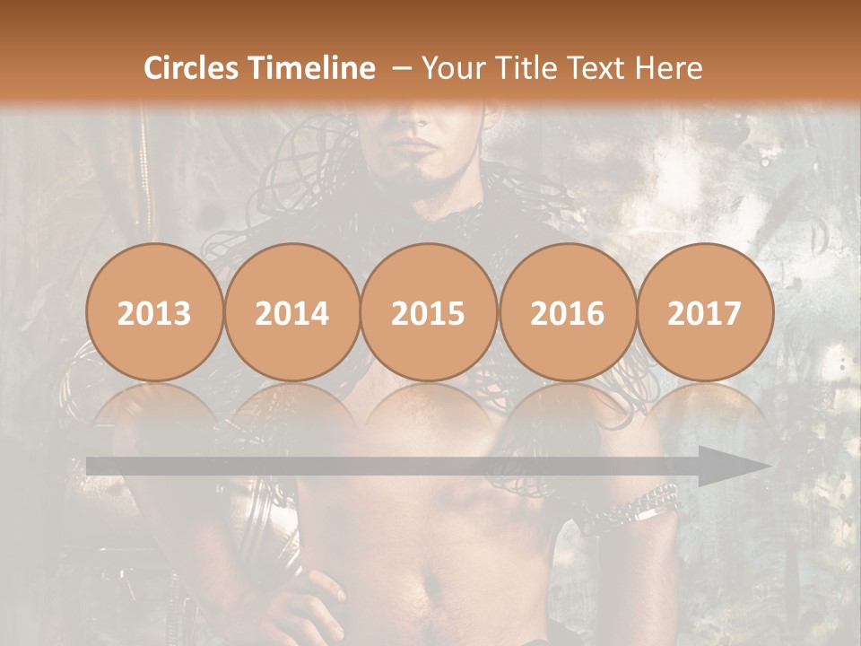 Sexy Halloween Person PowerPoint Template