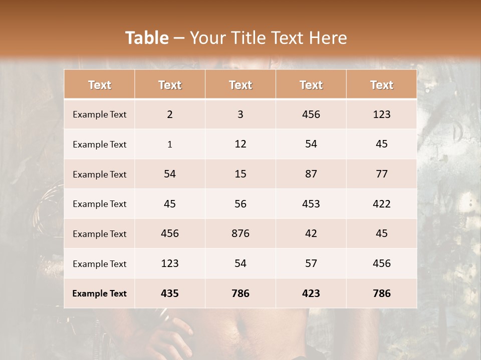 Sexy Halloween Person PowerPoint Template