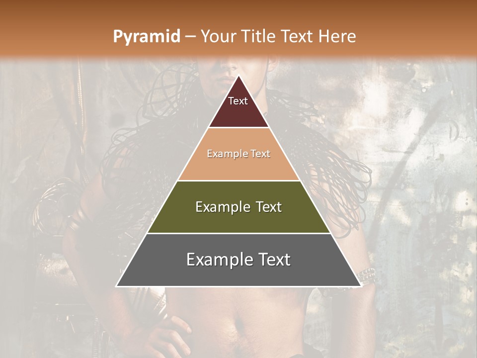 Sexy Halloween Person PowerPoint Template