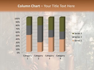 Sexy Halloween Person PowerPoint Template