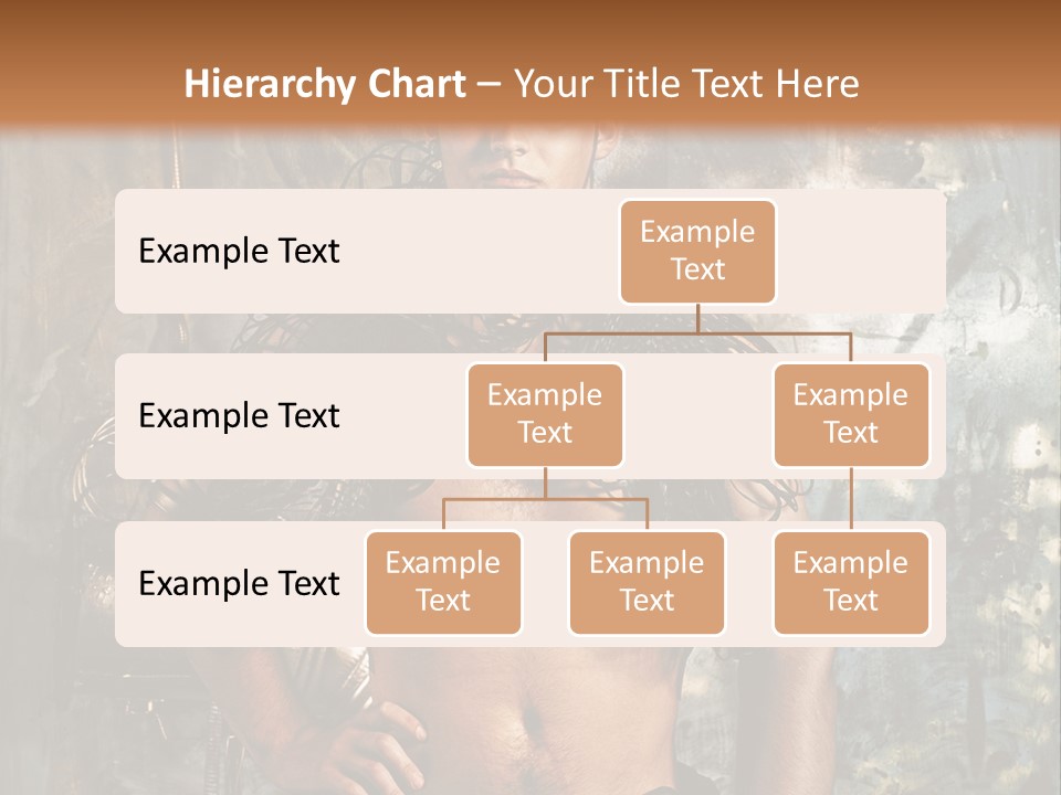 Sexy Halloween Person PowerPoint Template