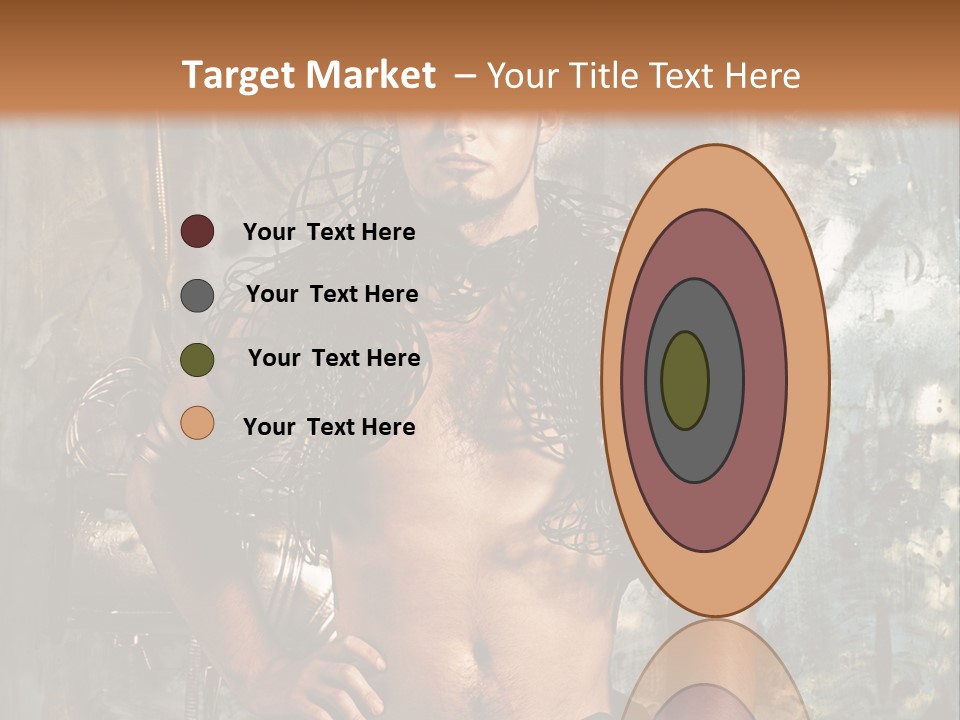 Sexy Halloween Person PowerPoint Template