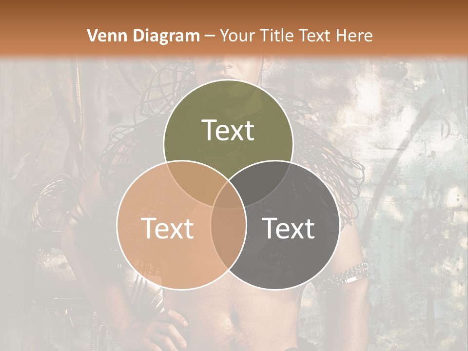 Sexy Halloween Person PowerPoint Template