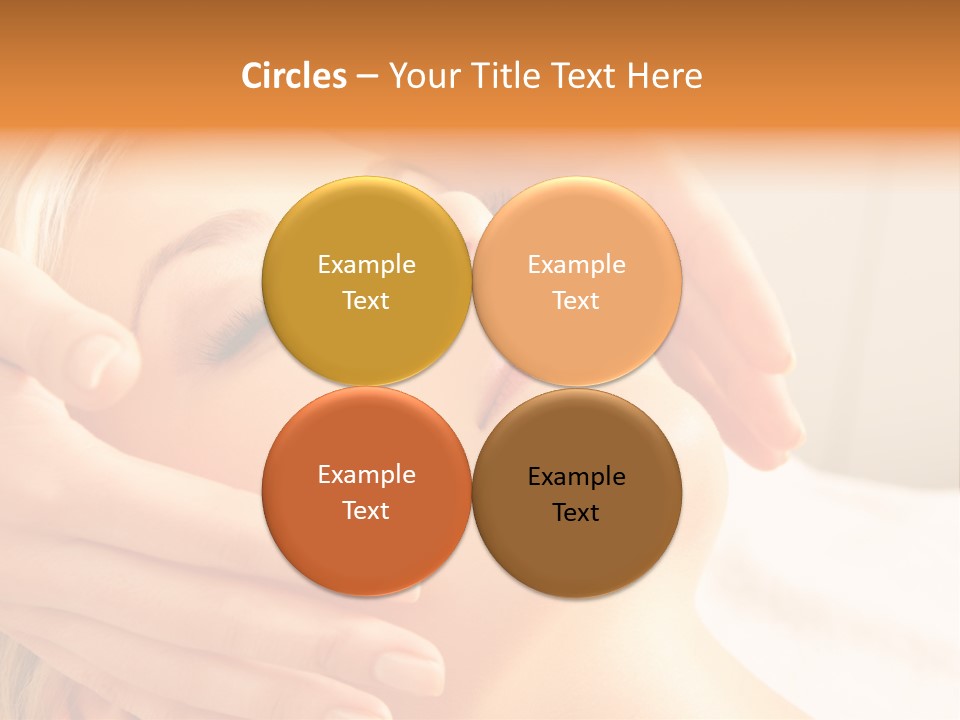 Salon Female Beautician PowerPoint Template