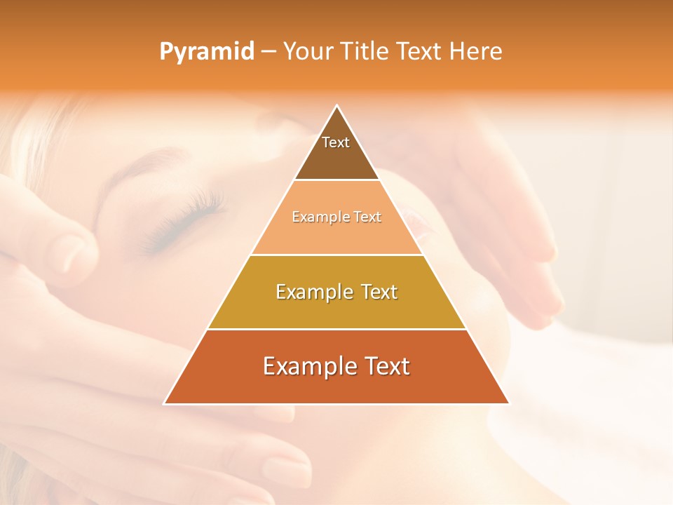 Salon Female Beautician PowerPoint Template