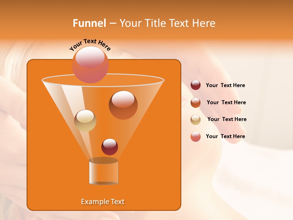 Salon Female Beautician PowerPoint Template