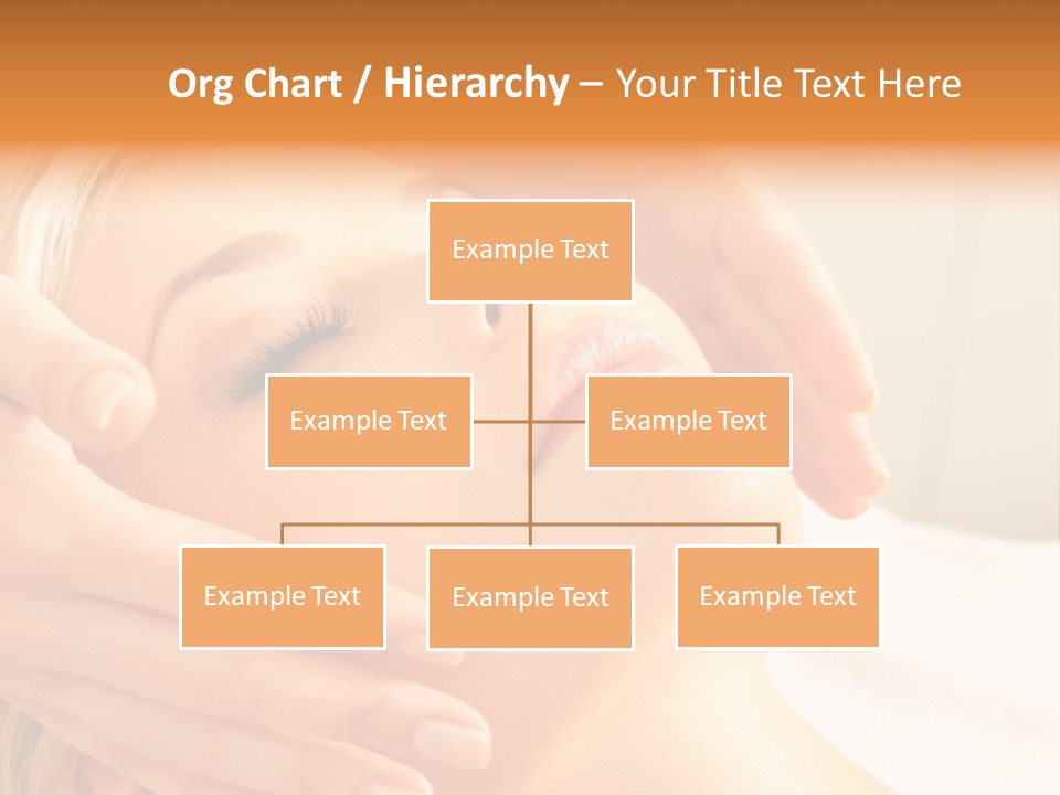 Salon Female Beautician PowerPoint Template