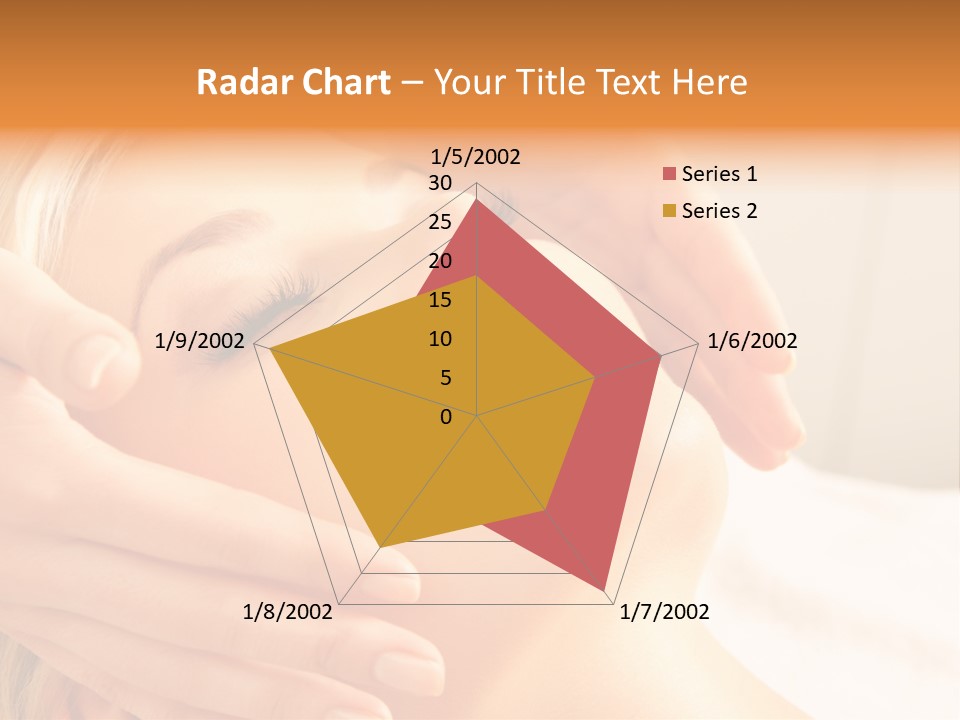 Salon Female Beautician PowerPoint Template