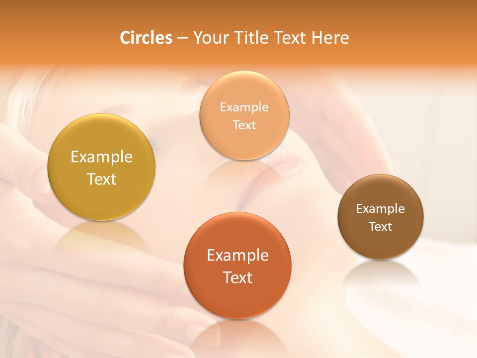 Salon Female Beautician PowerPoint Template