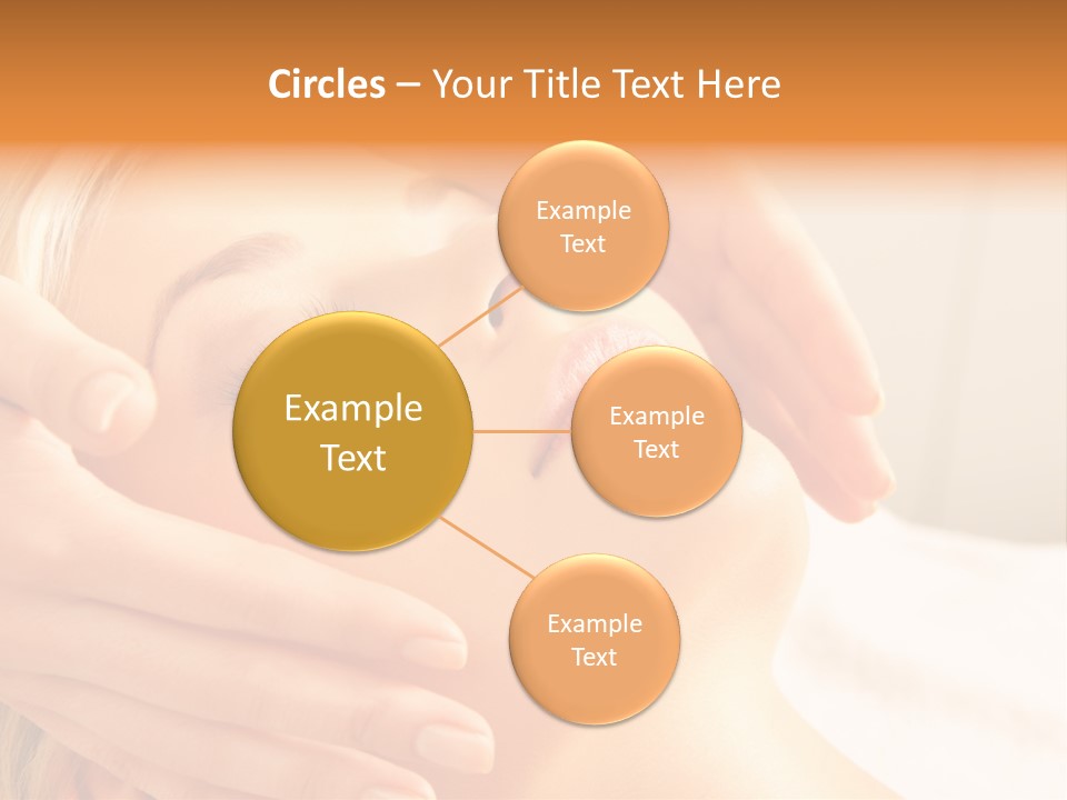 Salon Female Beautician PowerPoint Template