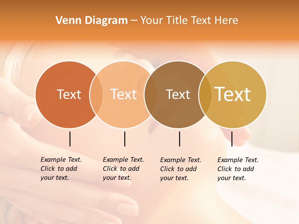 Salon Female Beautician PowerPoint Template