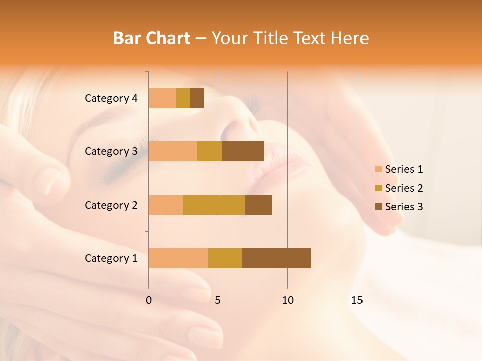 Salon Female Beautician PowerPoint Template