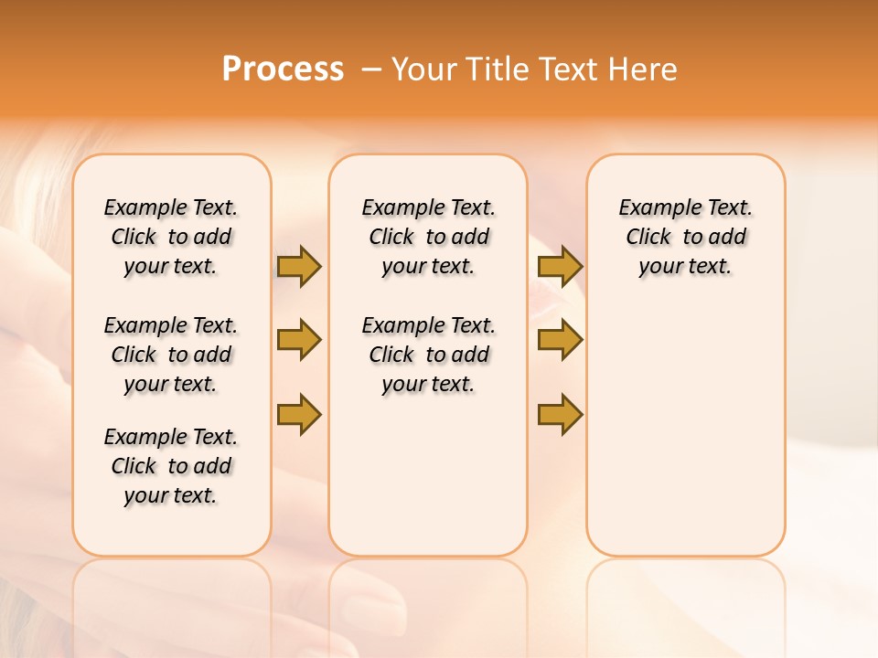 Salon Female Beautician PowerPoint Template