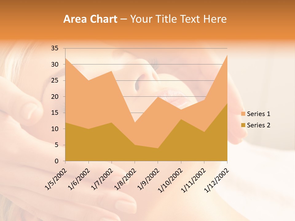 Salon Female Beautician PowerPoint Template