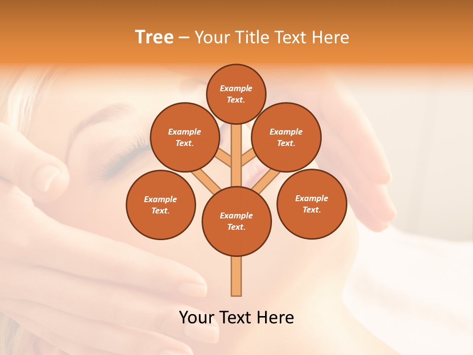 Salon Female Beautician PowerPoint Template