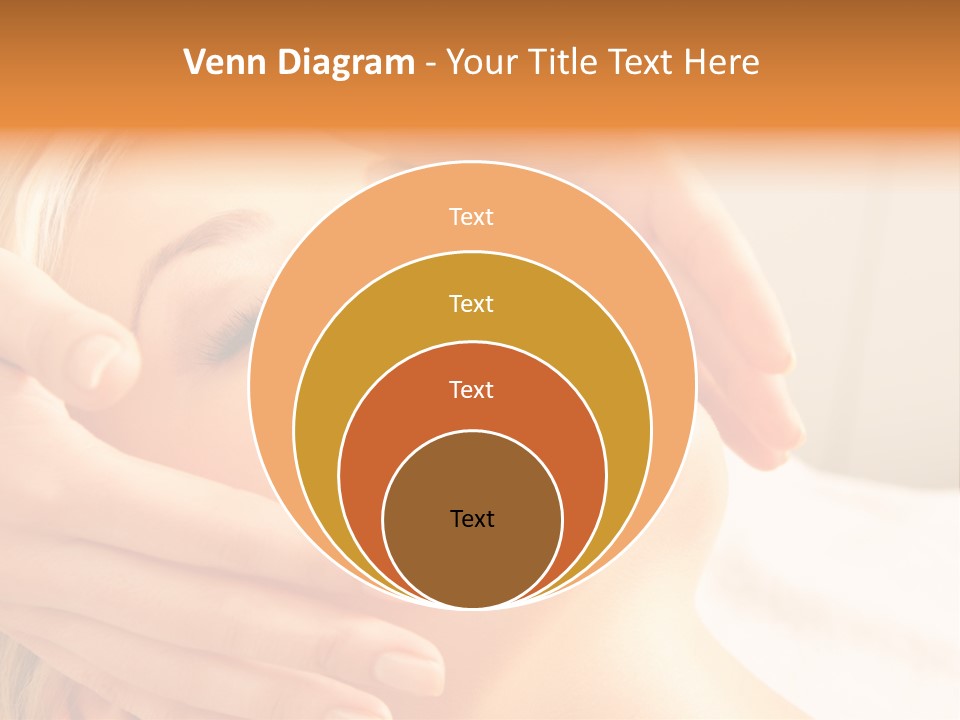 Salon Female Beautician PowerPoint Template