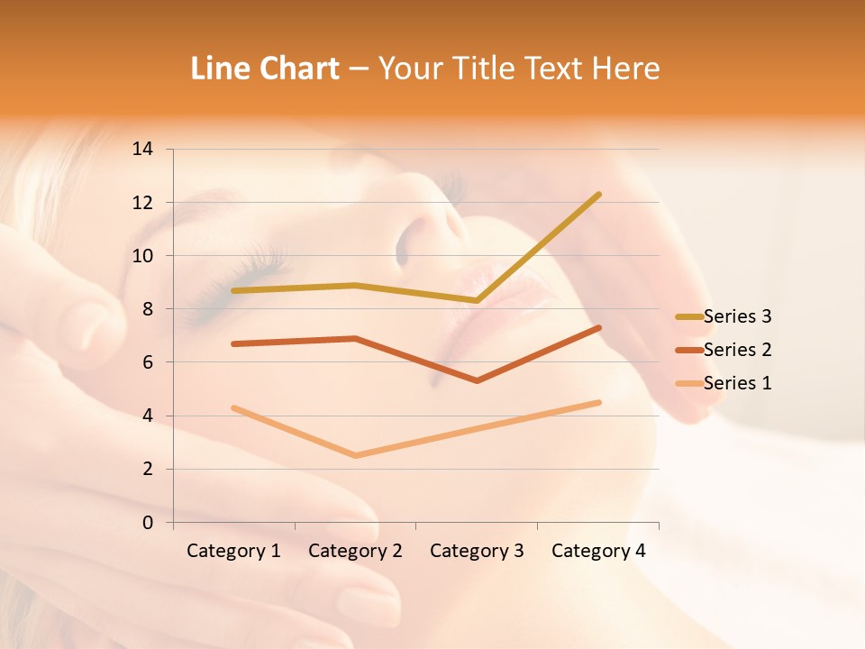 Salon Female Beautician PowerPoint Template