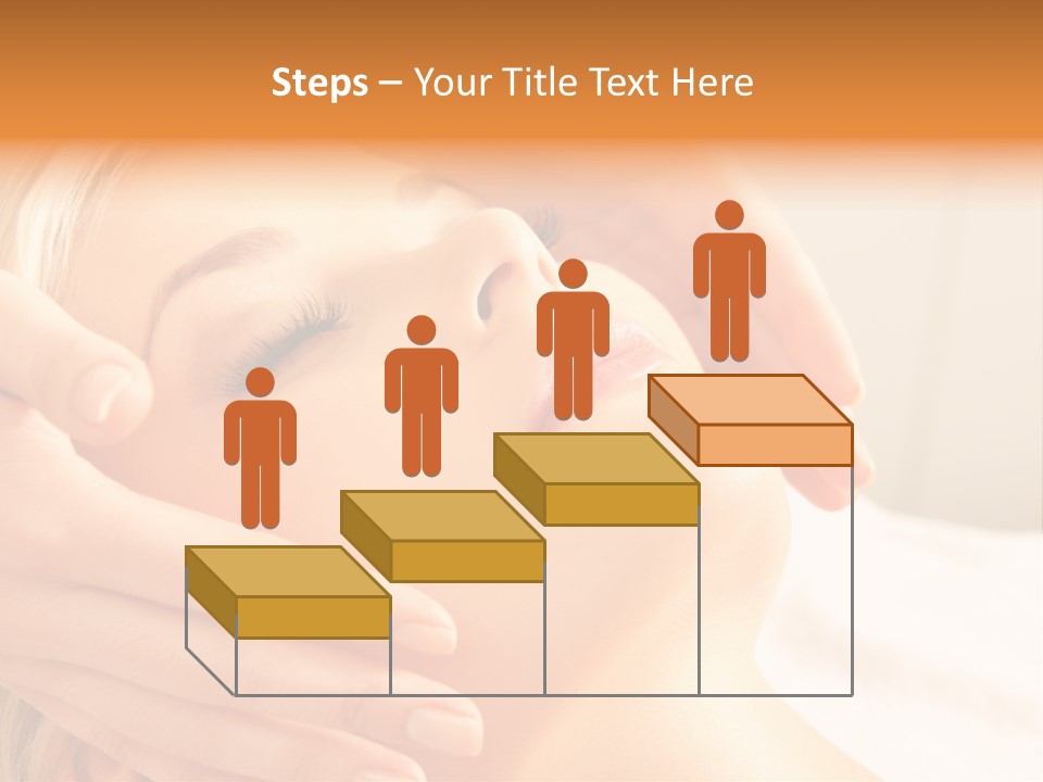 Salon Female Beautician PowerPoint Template