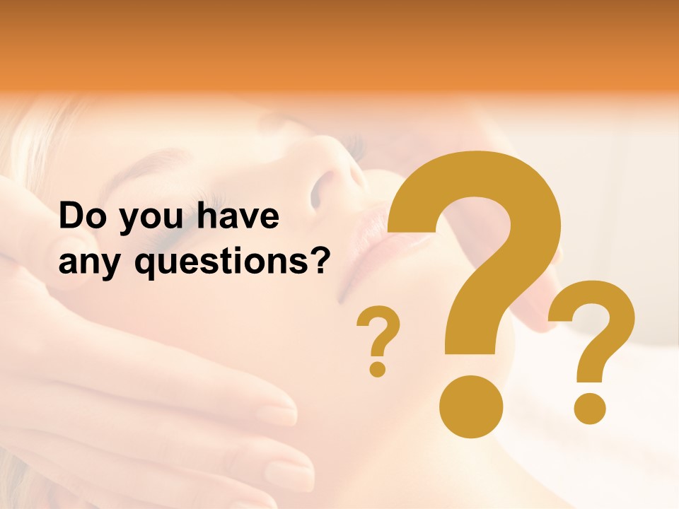 Salon Female Beautician PowerPoint Template