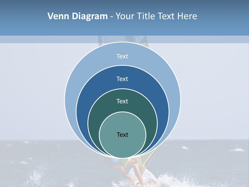 Windsurf Extreme Board PowerPoint Template