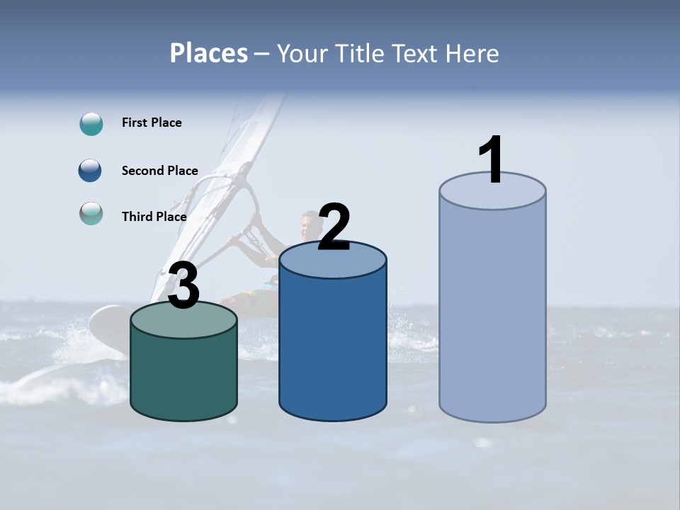 Wind Summer Ocean PowerPoint Template