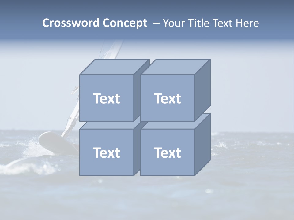 Wind Summer Ocean PowerPoint Template