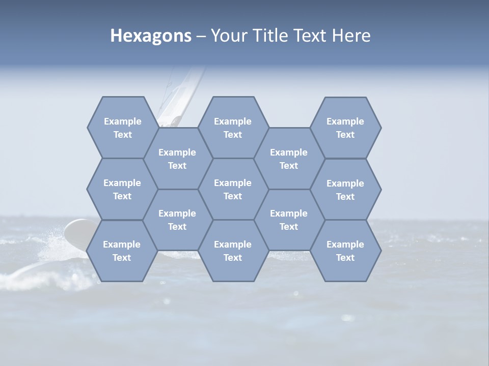 Wind Summer Ocean PowerPoint Template