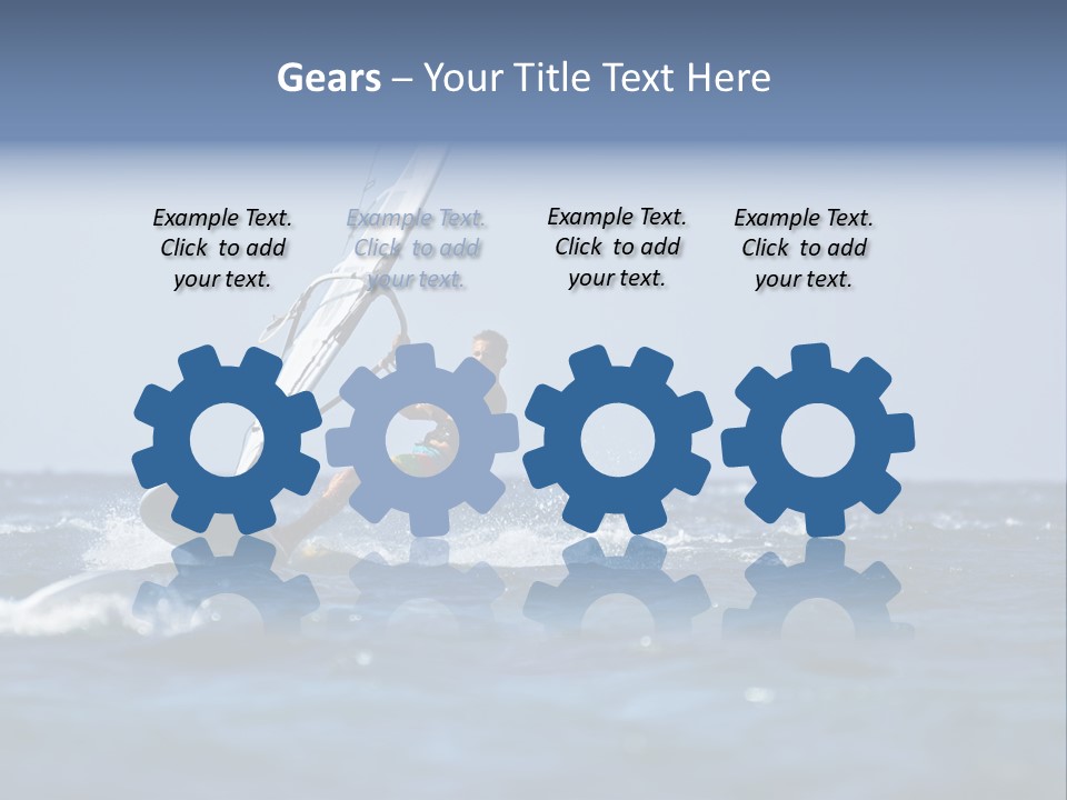 Wind Summer Ocean PowerPoint Template